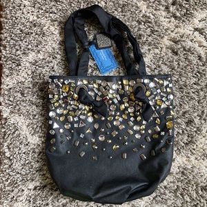 Vera Wang Princess Bejeweled Tote